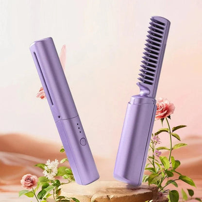 Mini Hair Straightener Comb